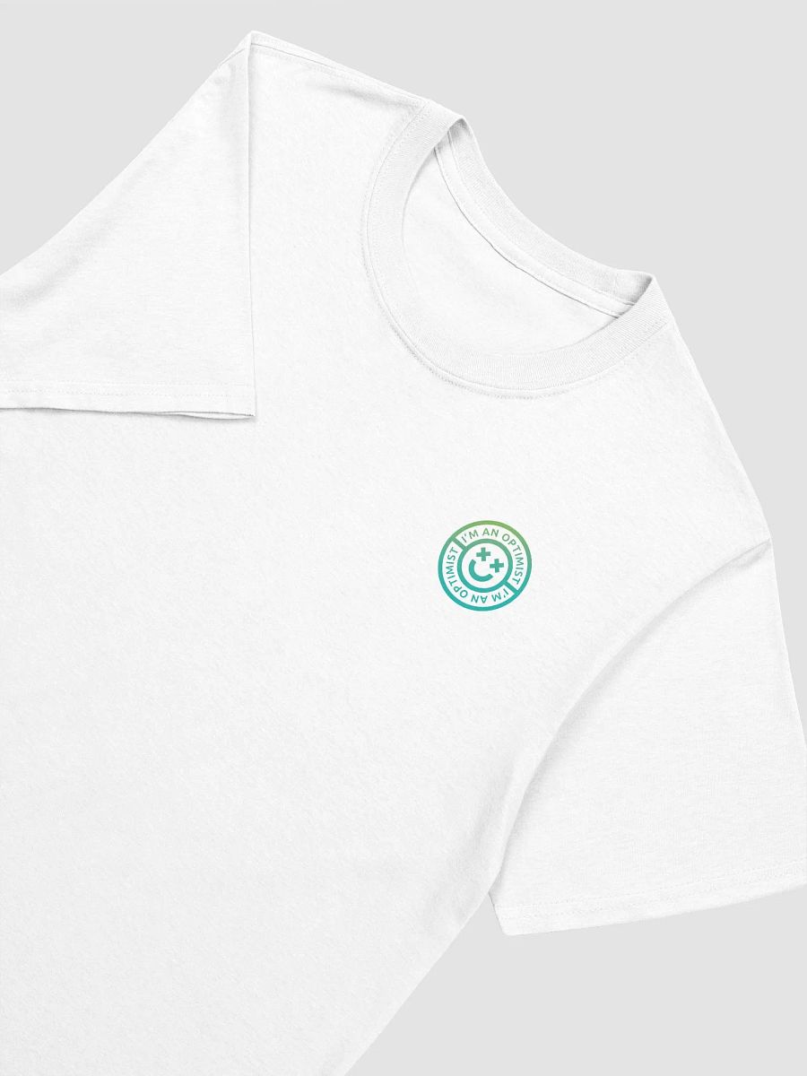GX I'm an Optimist Basic Tee Badge Front product image (3)