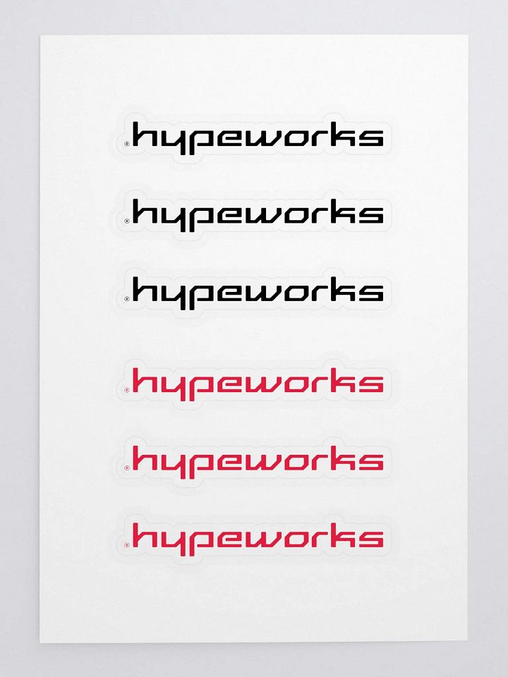 HYPEWORKS Sticker Set product image (1)