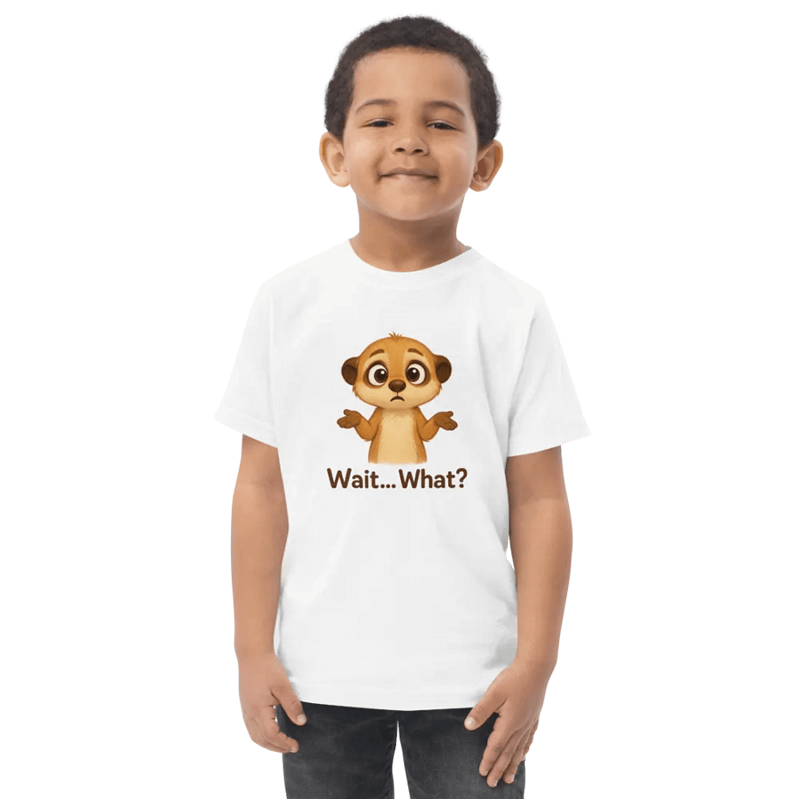 Confused Meerkat Toddler T-Shirt product image (1)
