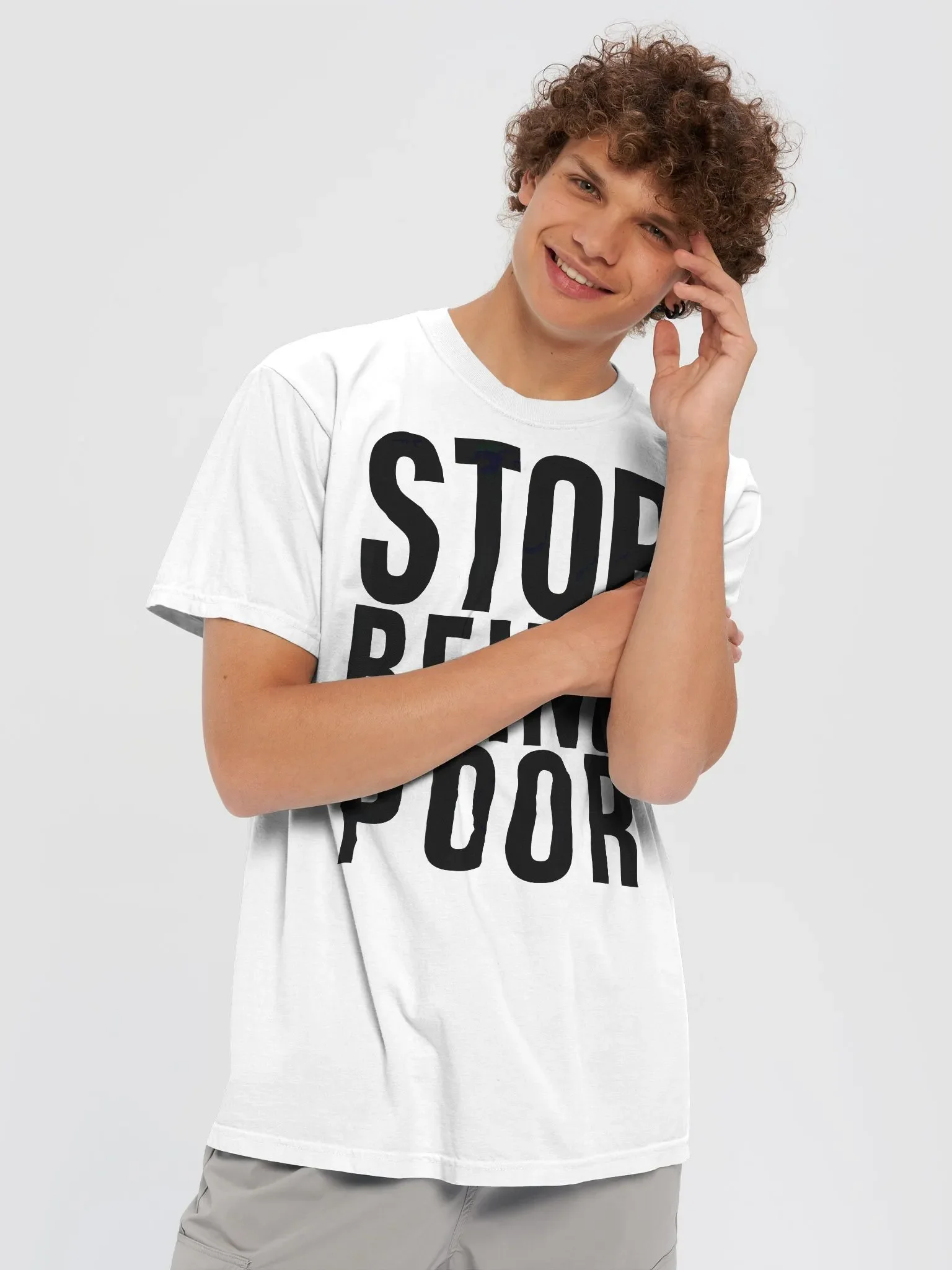 Stop Being Poor Shirt product image (7)