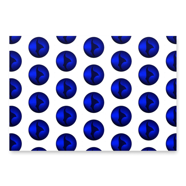 Celestial Blue Wrapping Paper Set product image (1)