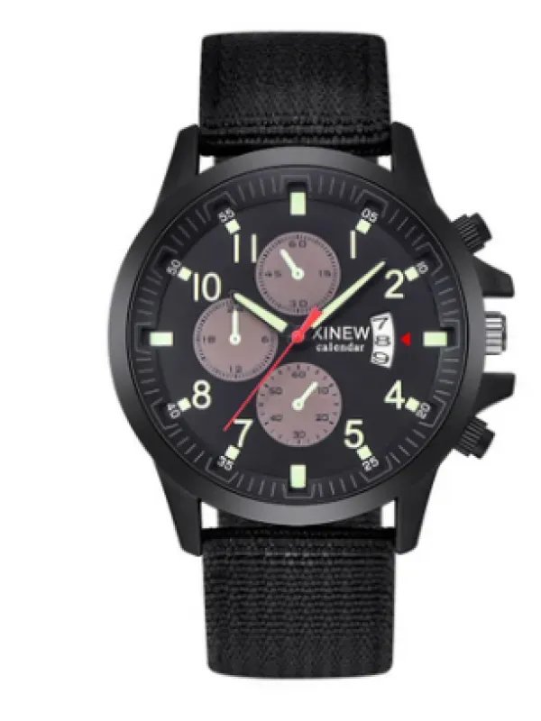 Mens Brand Watches Fashion Nylon Band Military Sports Watch product image (2)