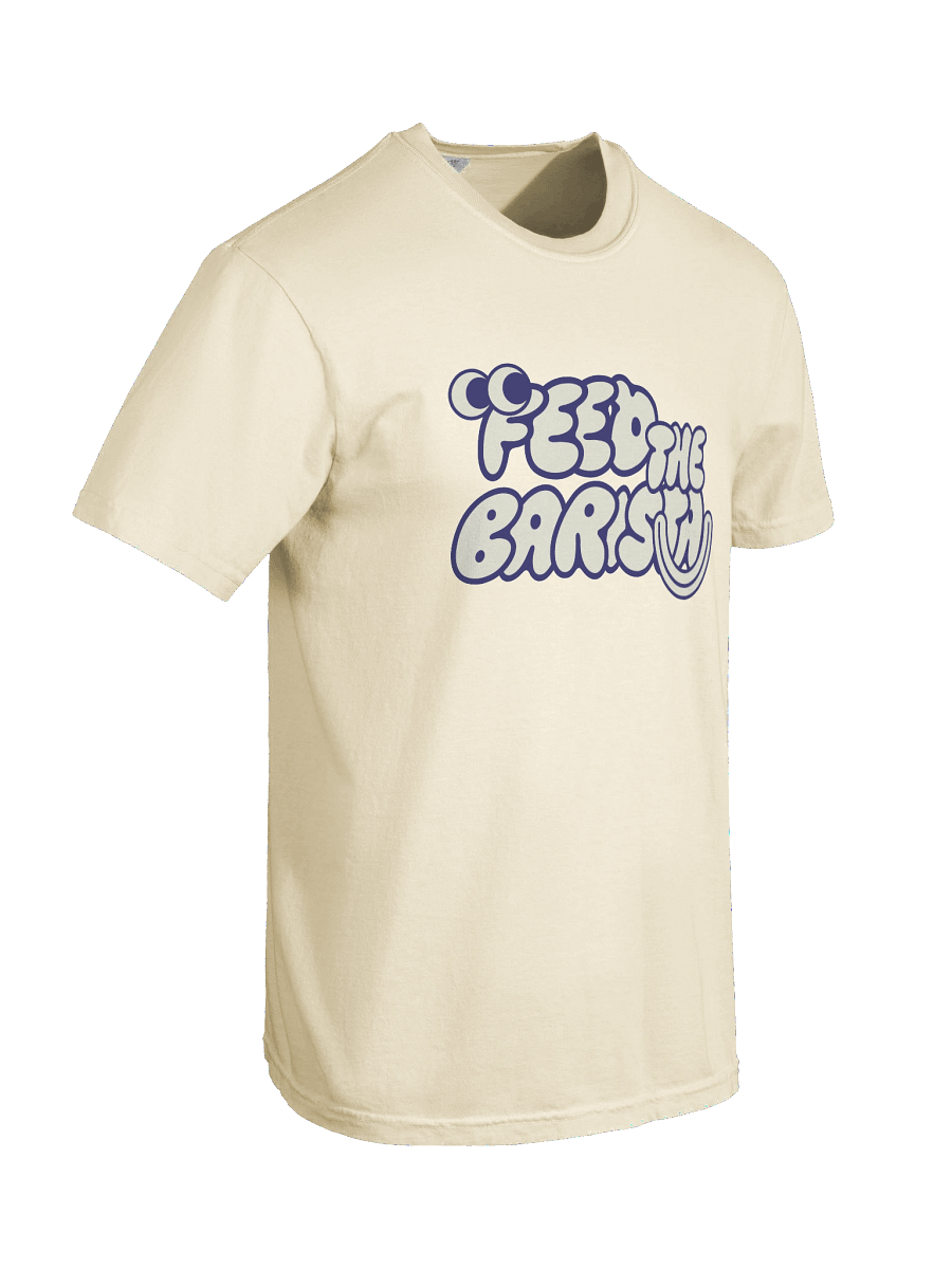 Feed the Barista: official tee product image (39)