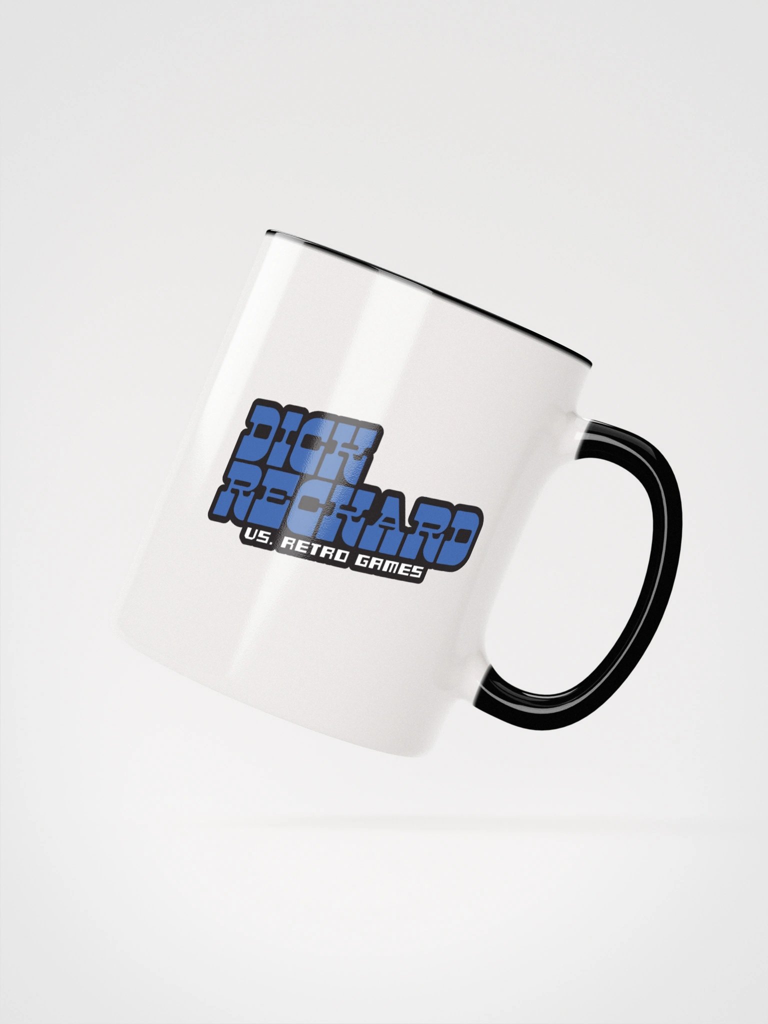 Dick Reckard vs Retro Games Blue Logo Unisex Ceramic Mug product image (15)