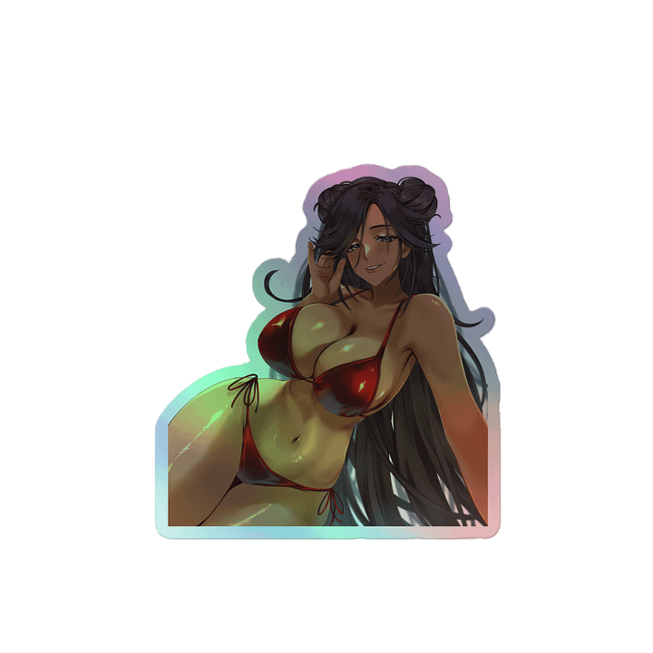 Sunkissed Serenity Holographic Sticker Sheet product image (2)