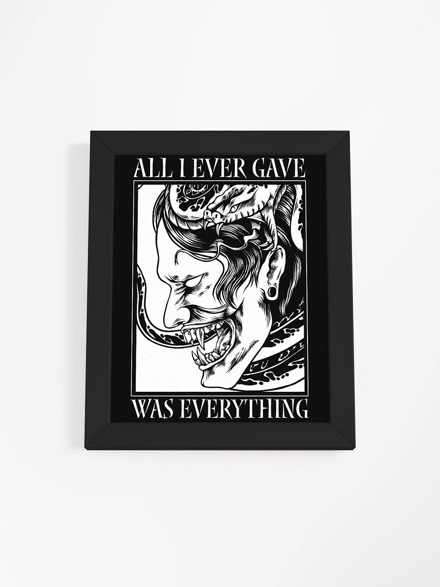 Everything Framed Print product image (1)