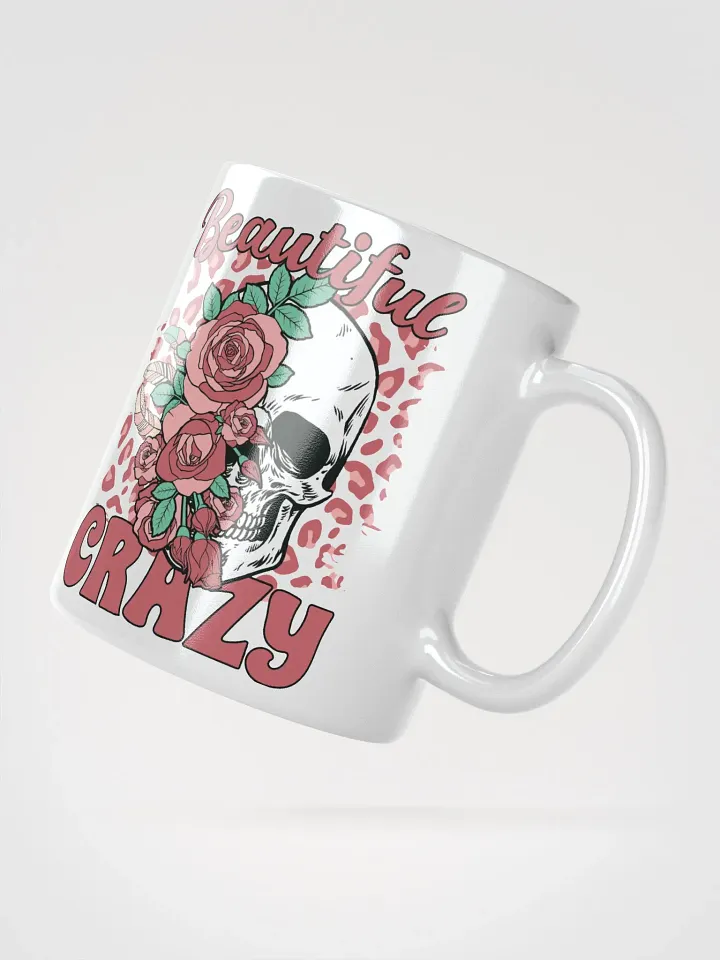 Beautiful Crazy Skull Mug product image (2)