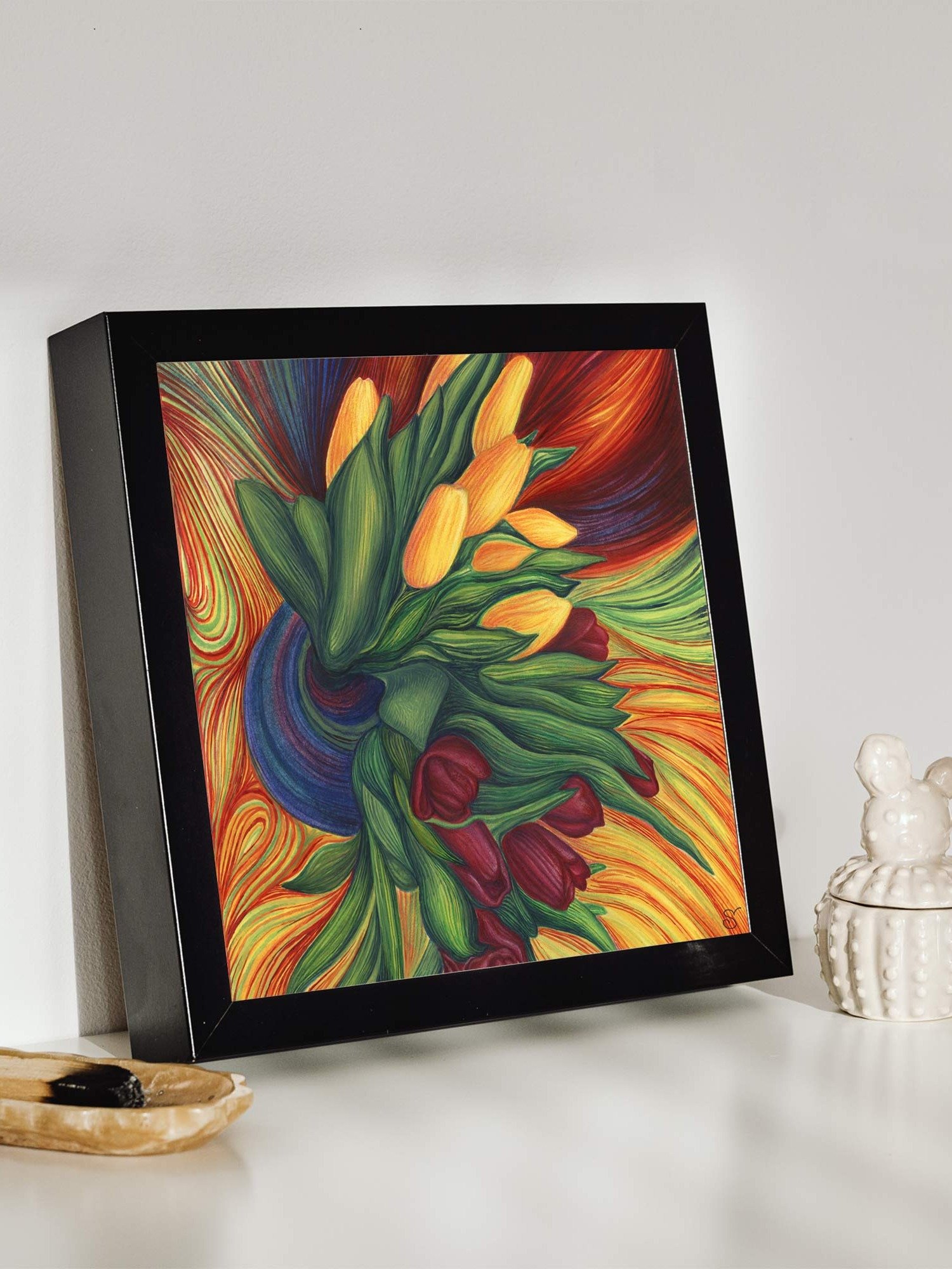 Blank Canvas Masterpieces - Yellow and Purple Tulips product image (3)
