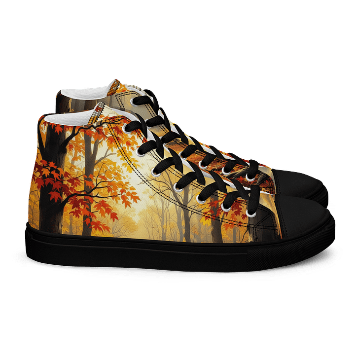 Autumn Pathway Women's High Tops product image (2)