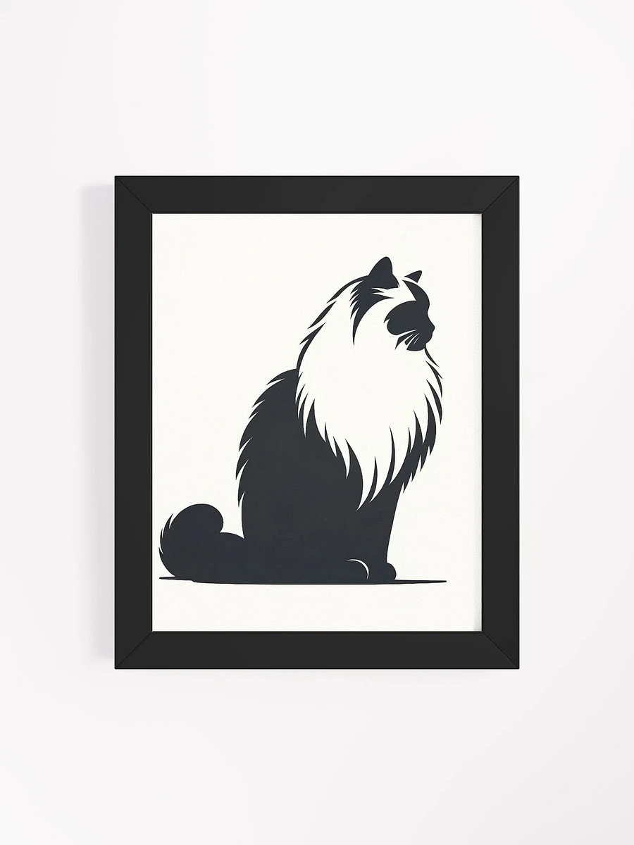 Framed High-Quality Matte Poster (in): Ragdoll 2 product image (60)