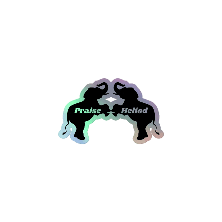 Praise Heliod Holo Sticker product image (1)