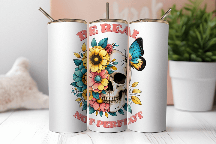 Authentic Beauty: Be Real Tumbler product image (2)