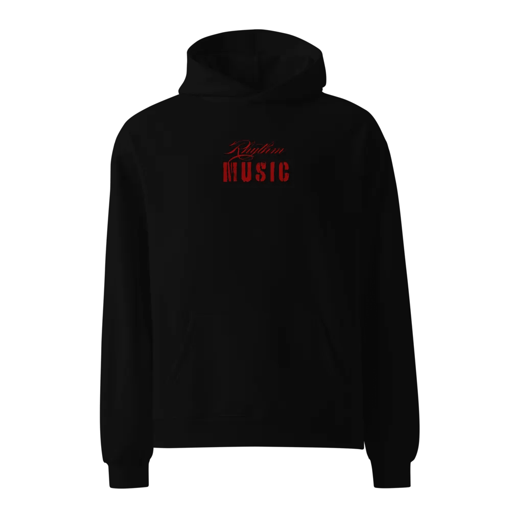 Rhythmic Flow Unisex Oversized Hoodie product image (2)