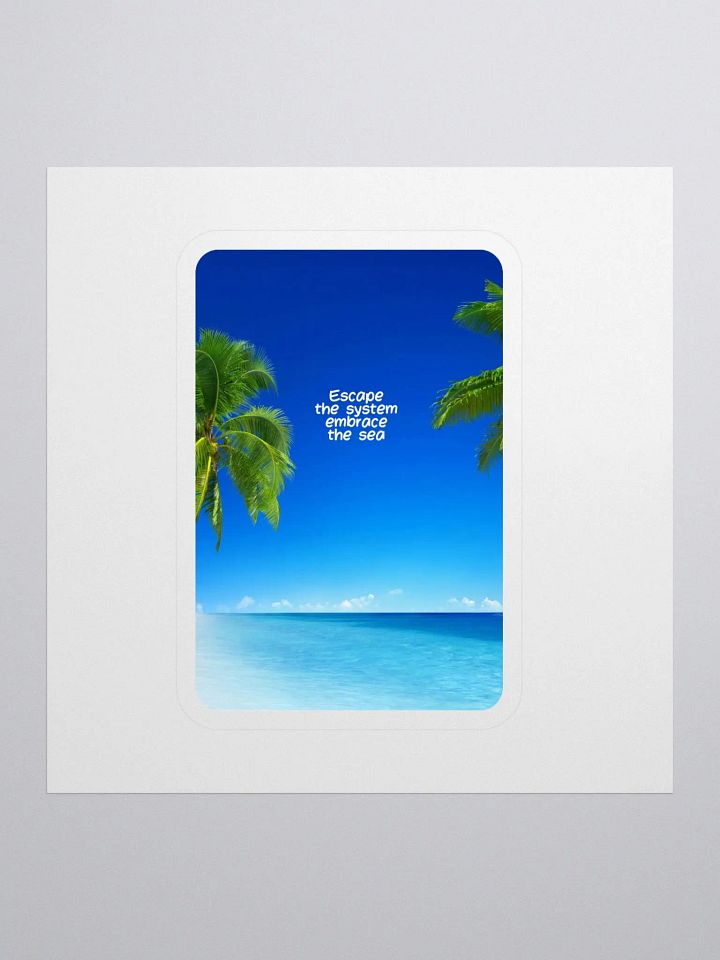 Tropical Escape Kiss Cut Stickers product image (1)