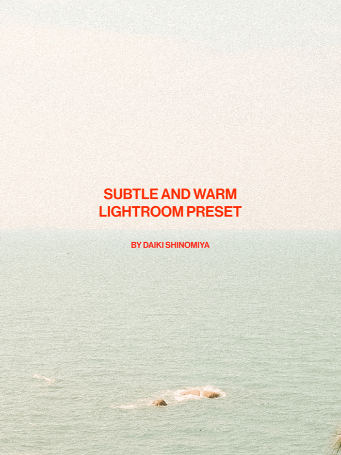 Free Lightroom Preset product image (1)