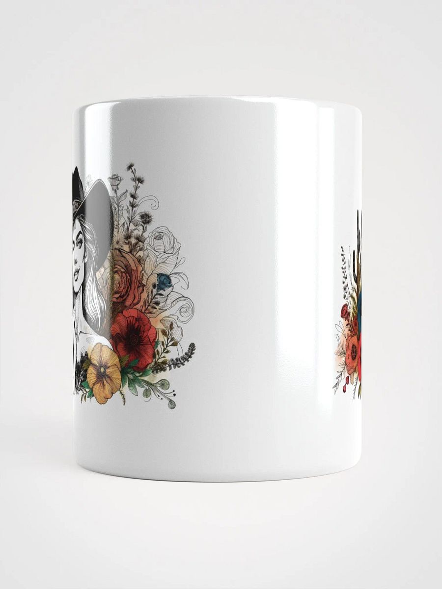 Woman In Wild West Blooms Mug product image (6)