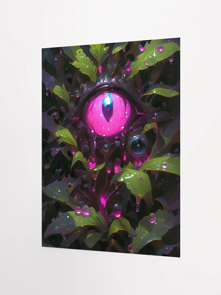 Mystical Flora Eyes Matte Poster product image (4)