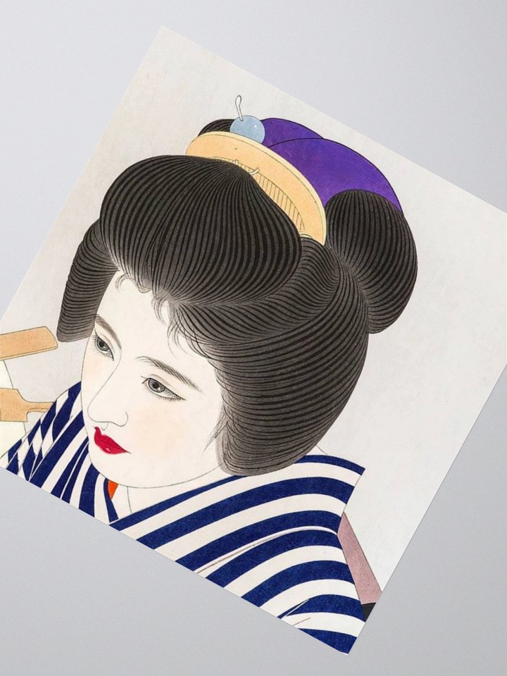 Elegant Geisha Kiss Cut Stickers product image (4)