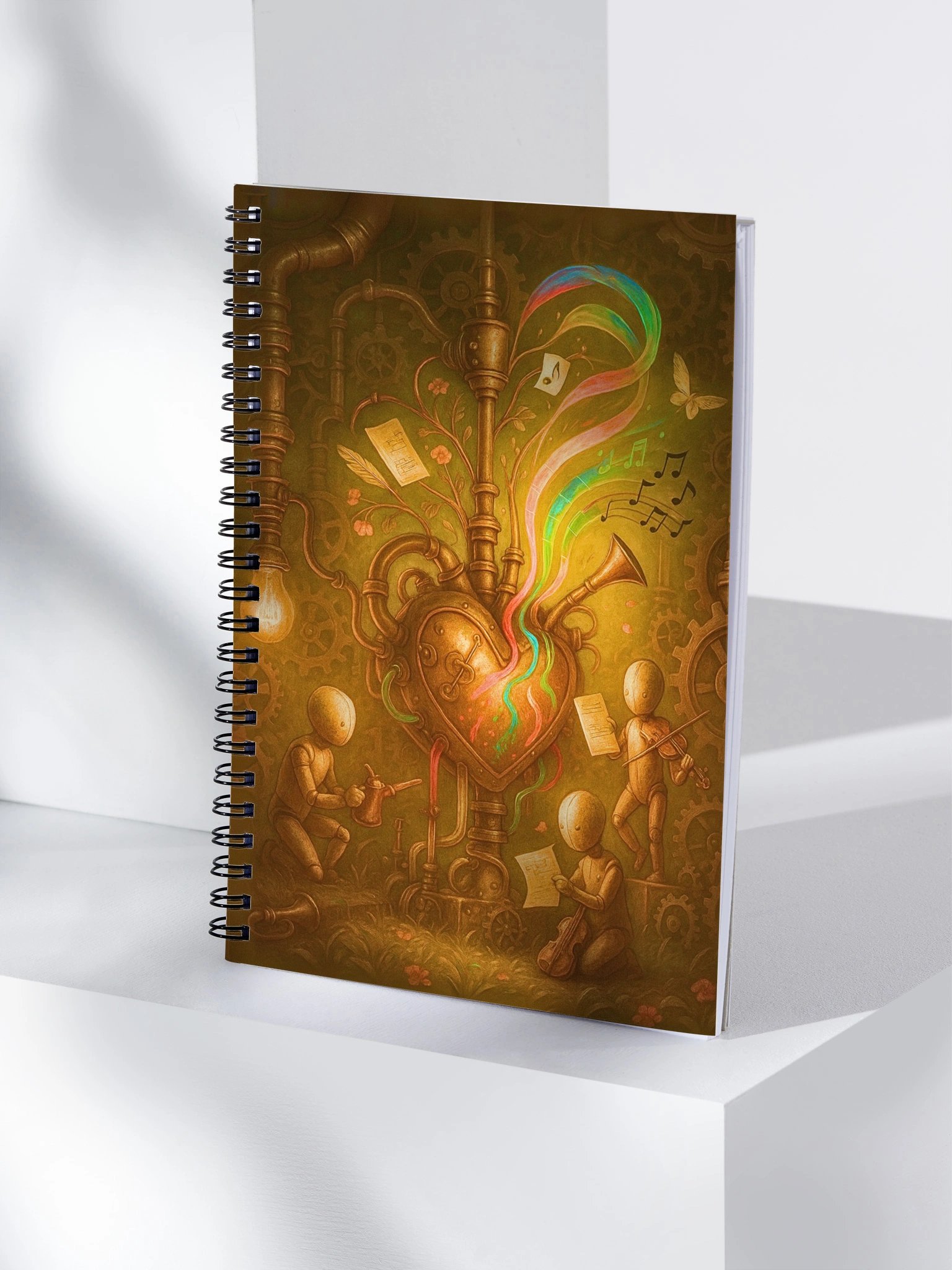 Steampunk Symphony - Spiral Journal Notebook product image (11)