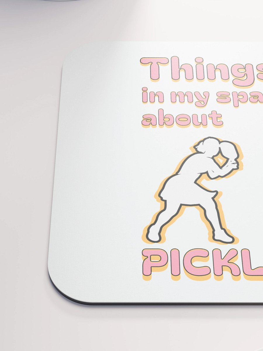 Things I Do In My Spare Time About Pickleball Passion Mouse Pad product image (6)