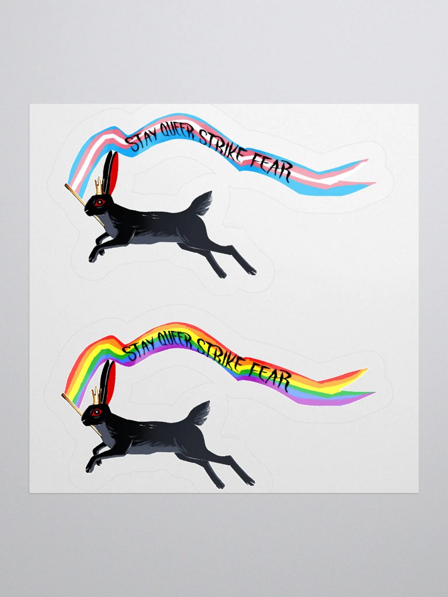 Stay queer strike fear - stickers product image (3)