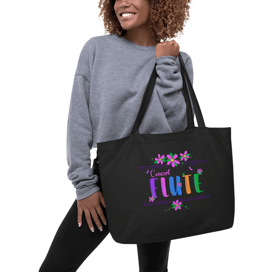 Floral Flute Large Tote - C Flute product image (5)