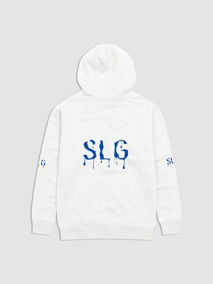 SLG BLUE AND WHITE HOODIE product image (2)