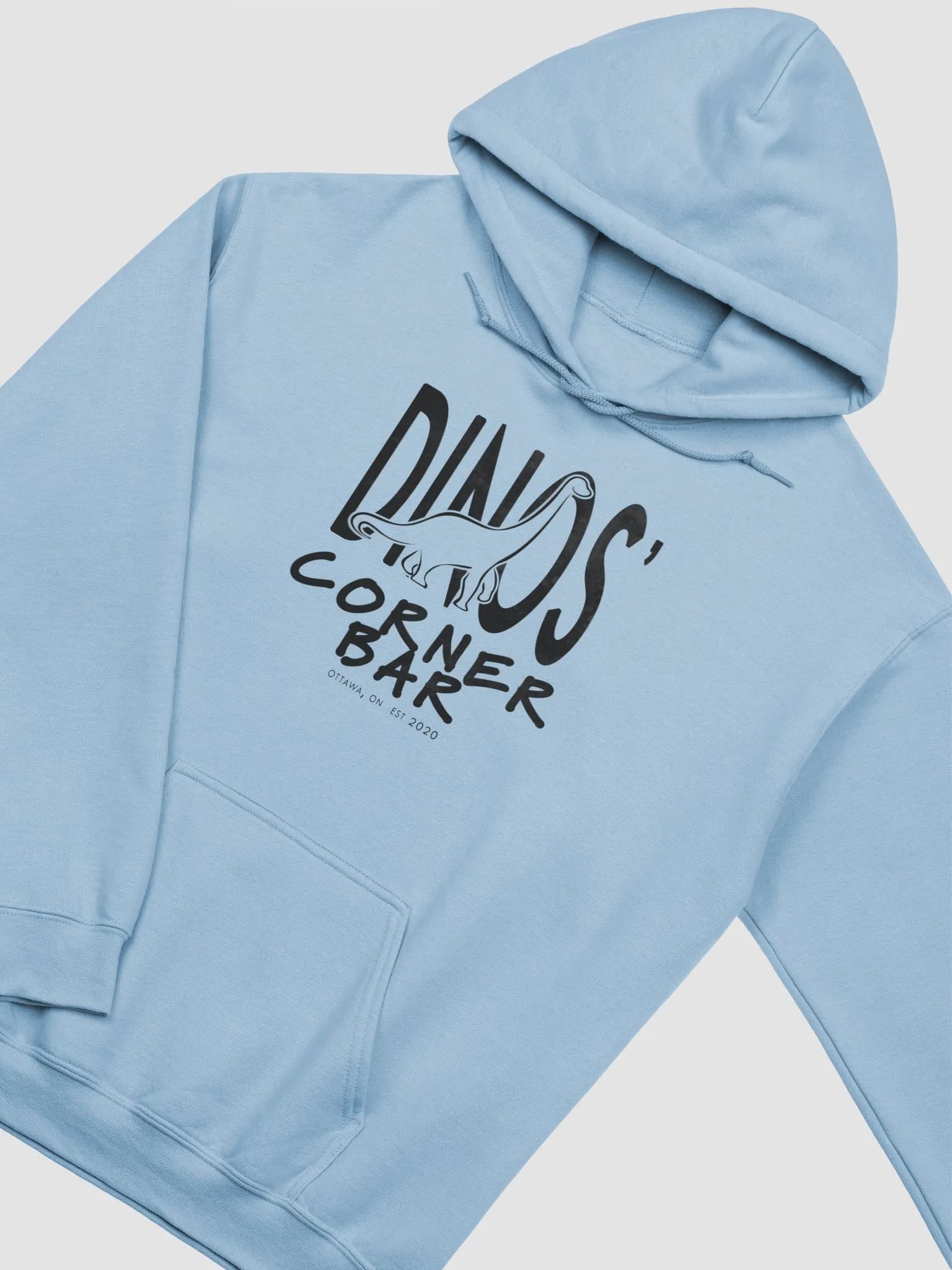Dinos' Corner Bar Hoodie [Dark] product image (1)