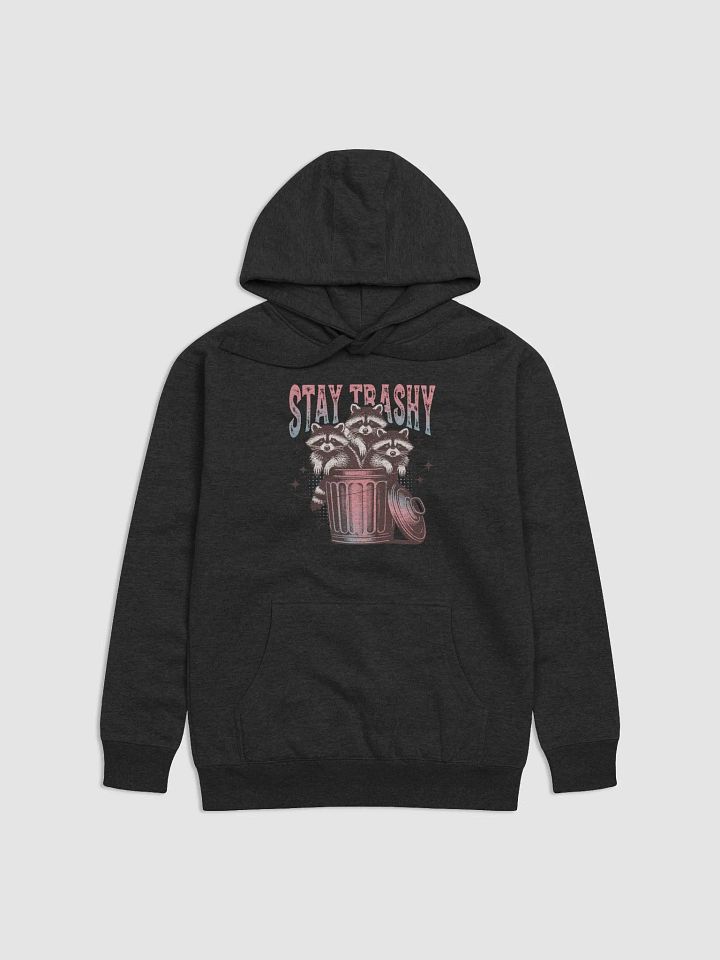 Stay Trashy Raccoon Unisex Hoodie product image (1)
