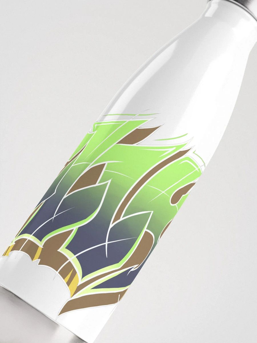Elly graffiti water bottle (green) product image (5)