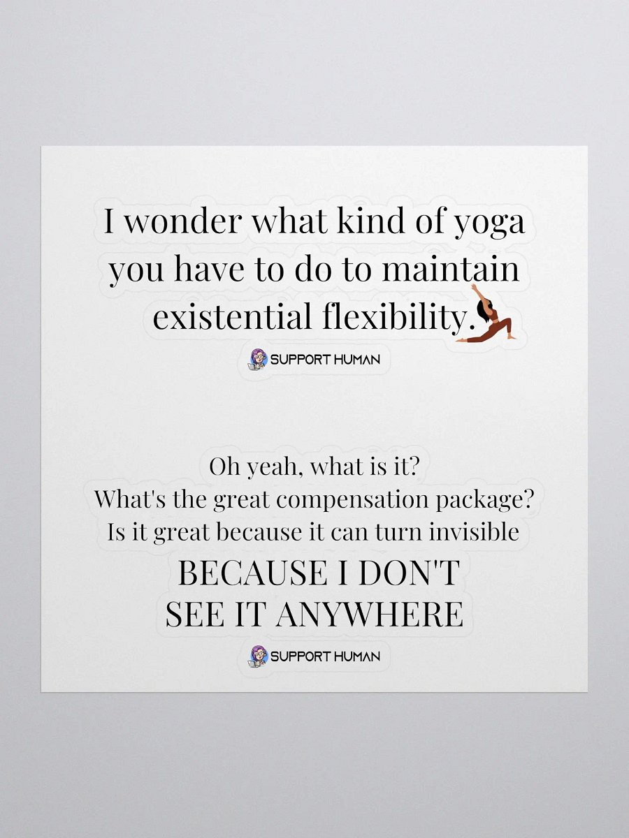 Best of BJB Stickers: Existential Crisis product image (1)