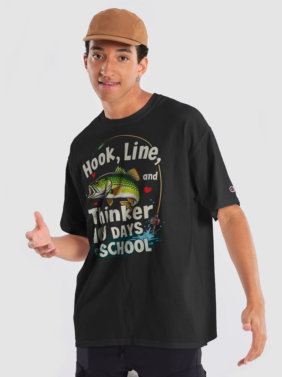 100th Day of School Fishing T-Shirt product image (22)