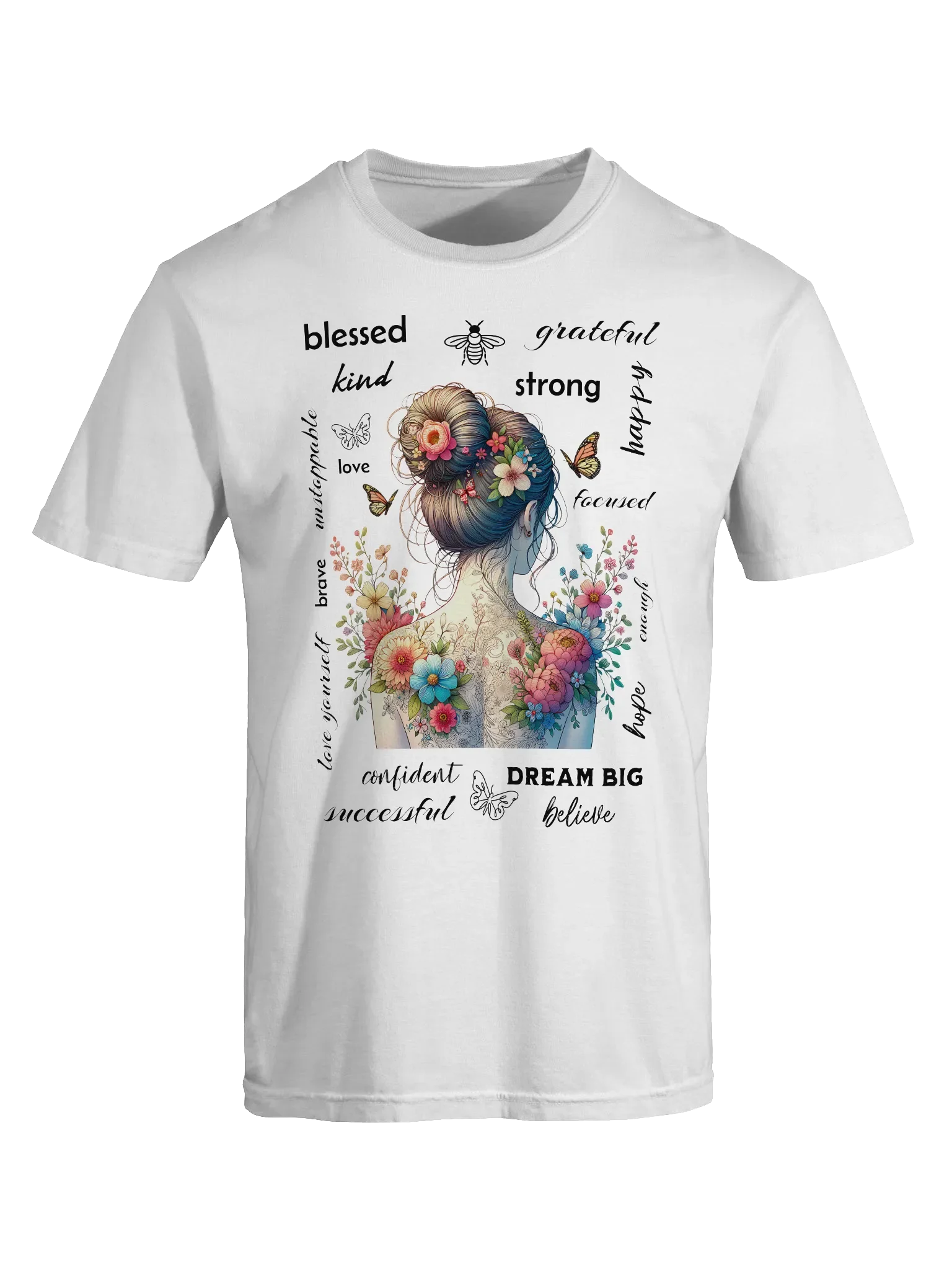 Positive Affirmations Relaxed Fit Unisex T-Shirt product image (3)