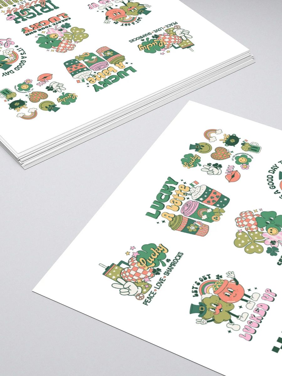 Whimsical St. Patrick's Day Stickers Set product image (11)