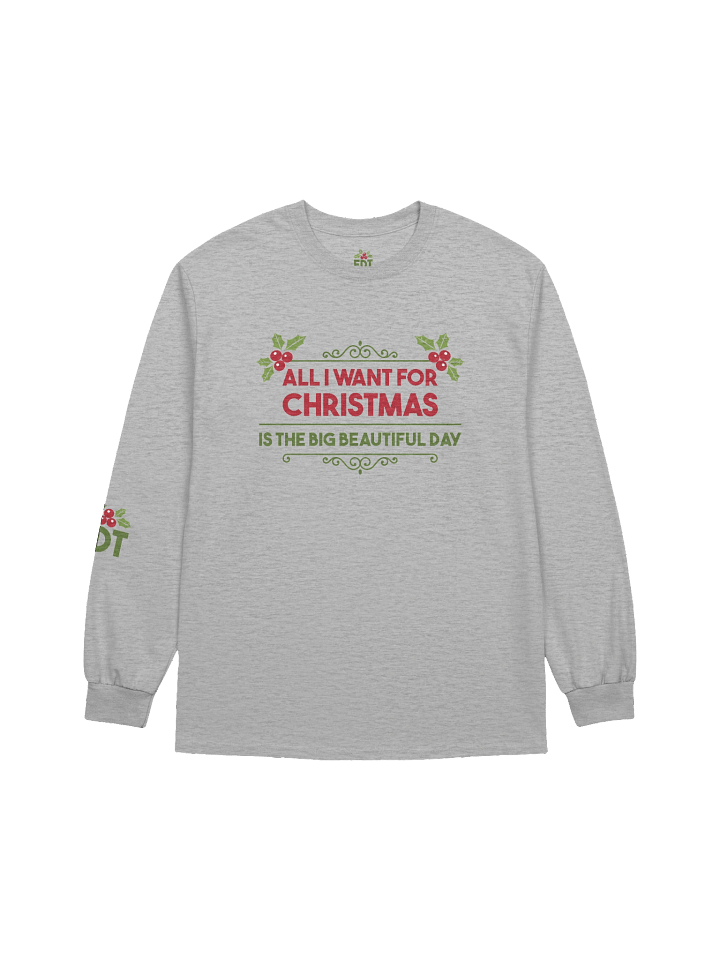 All I Want For Christmas Is... Long Sleeve Tee product image (3)