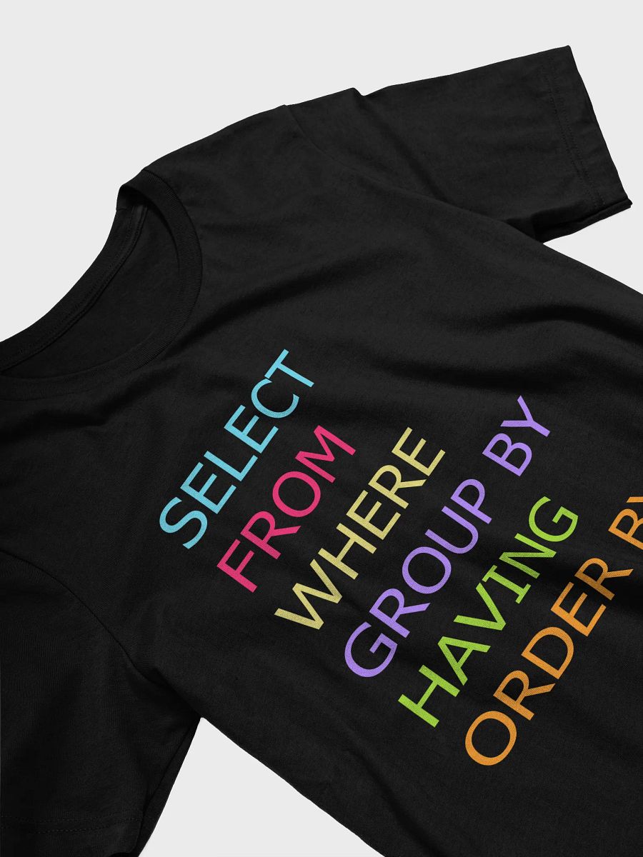 SQL Order of Operations T-Shirt product image (7)