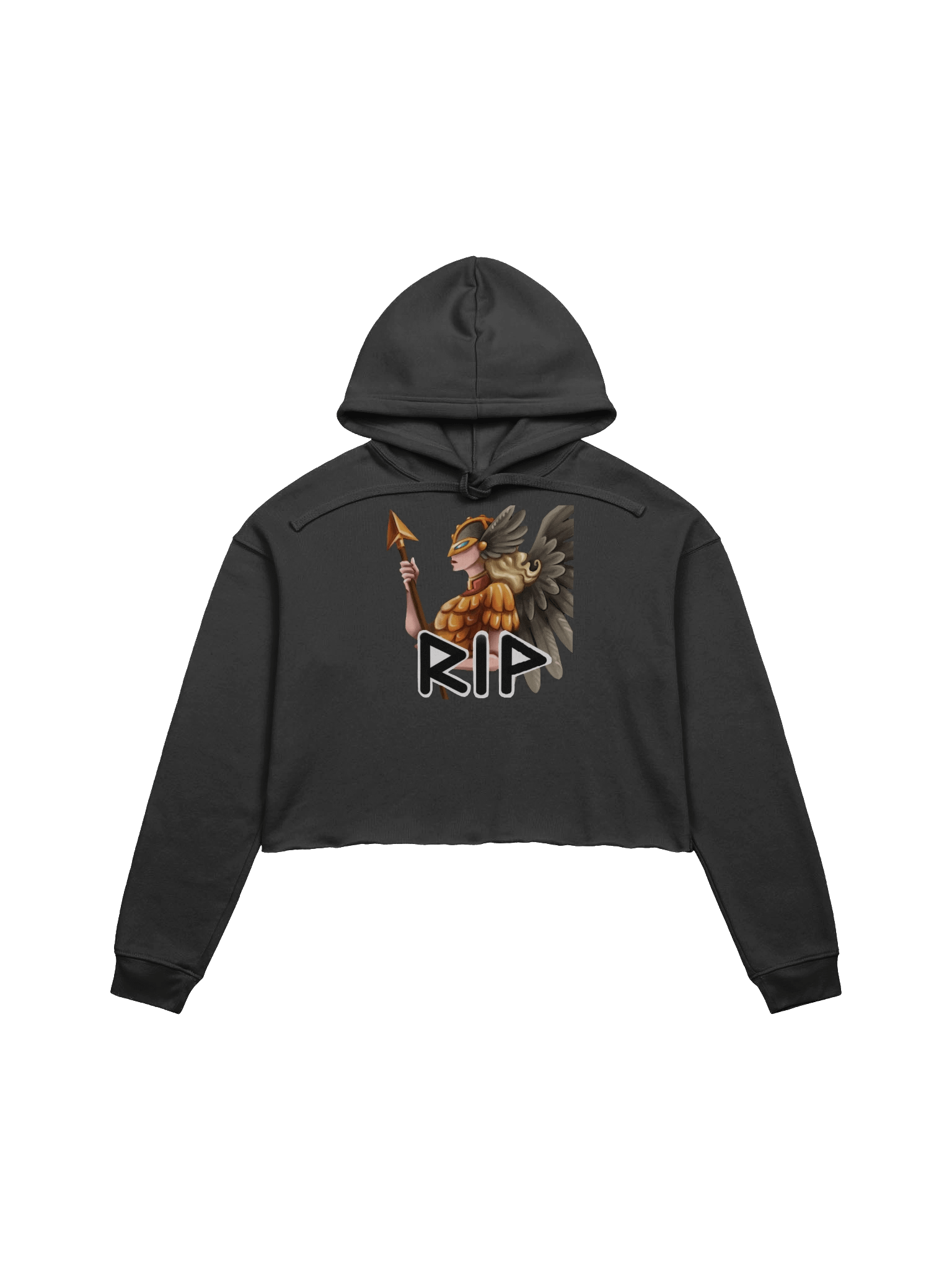 RIP Valkyrie Crop Hoodie product image (3)