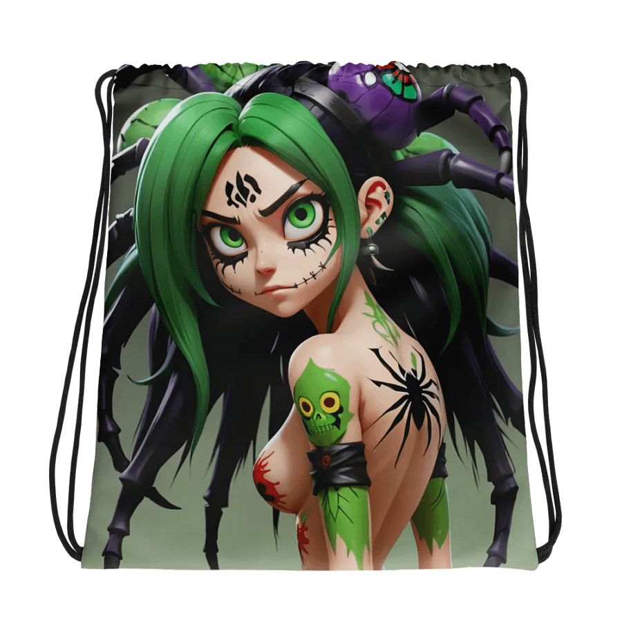 Supernatural Stitched Doll Drawstring Bag product image (1)