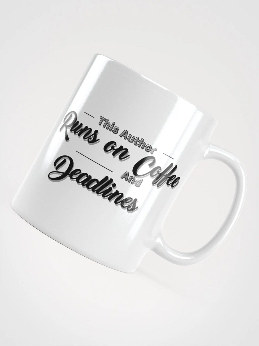 Runs on Coffee & Deadlines – Author Mug in 3 Sizes product image (11)