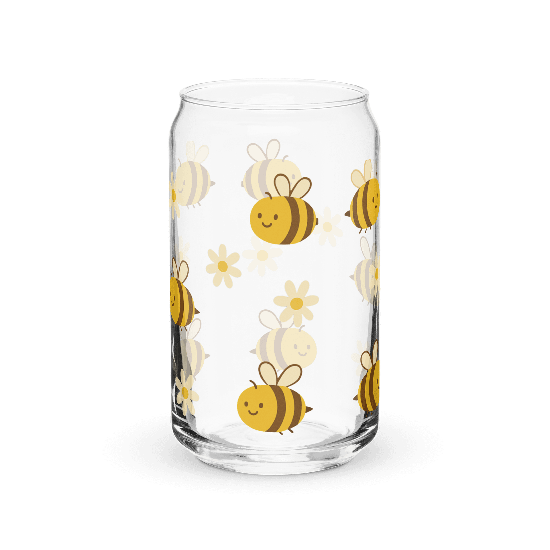 Buzzing Bee Can-Shaped Glass product image (4)