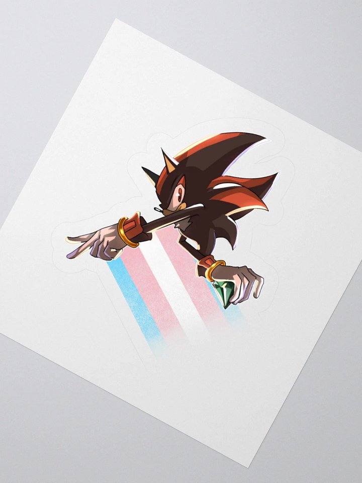 Shadow - transpride - sticker product image (6)