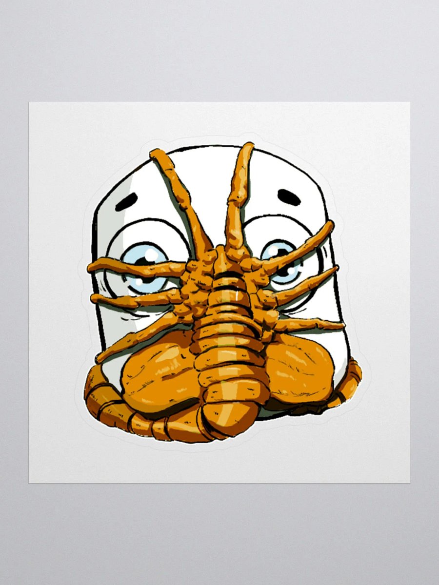 Tofu Scary Hug Sticker product image (1)