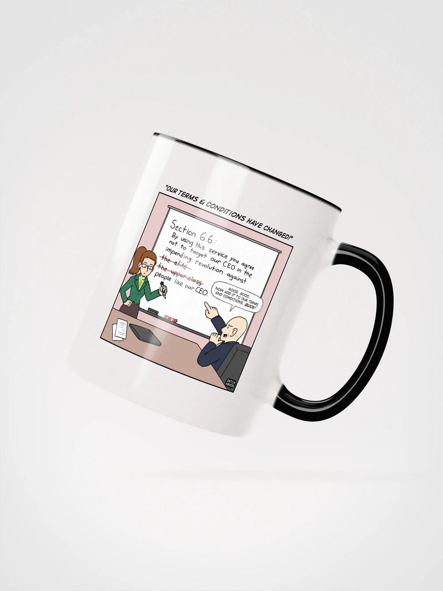 "Our terms & conditions have changed!" mug product image (2)