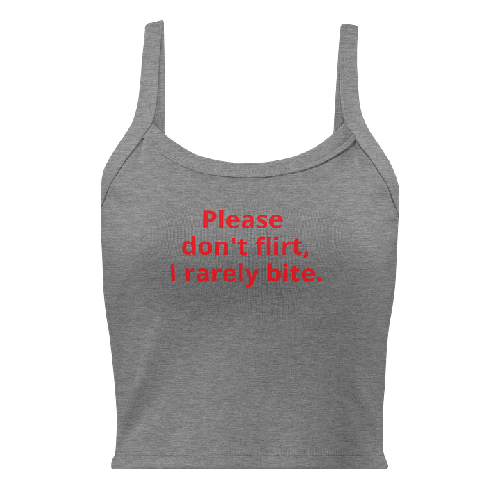 Sassy Red Text Women's Tank Top product image (3)