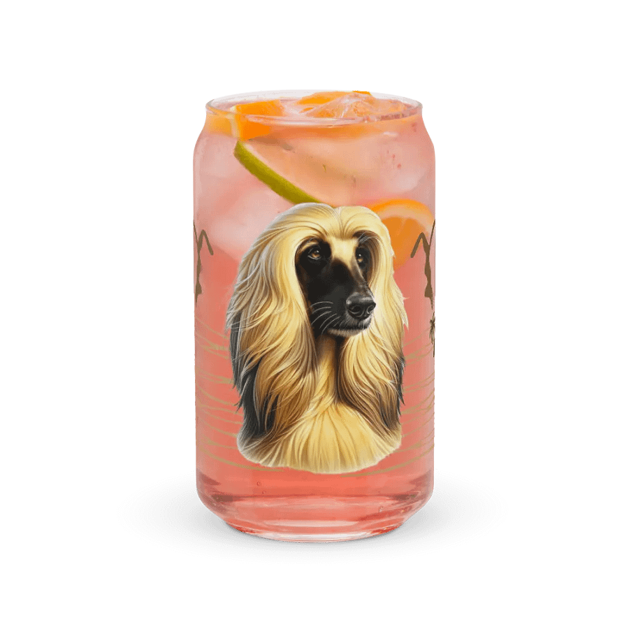 Ethereal Afghan hound Dreams Glass product image (37)