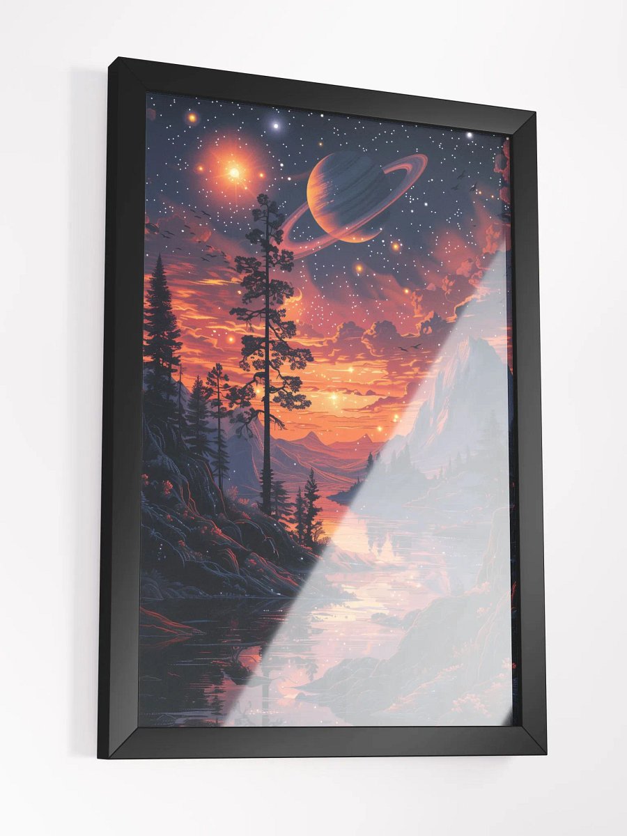 Under a canopy of stars - Sophisticated Framed Artwork to Enhance Any Room’s Ambiance product image (3)