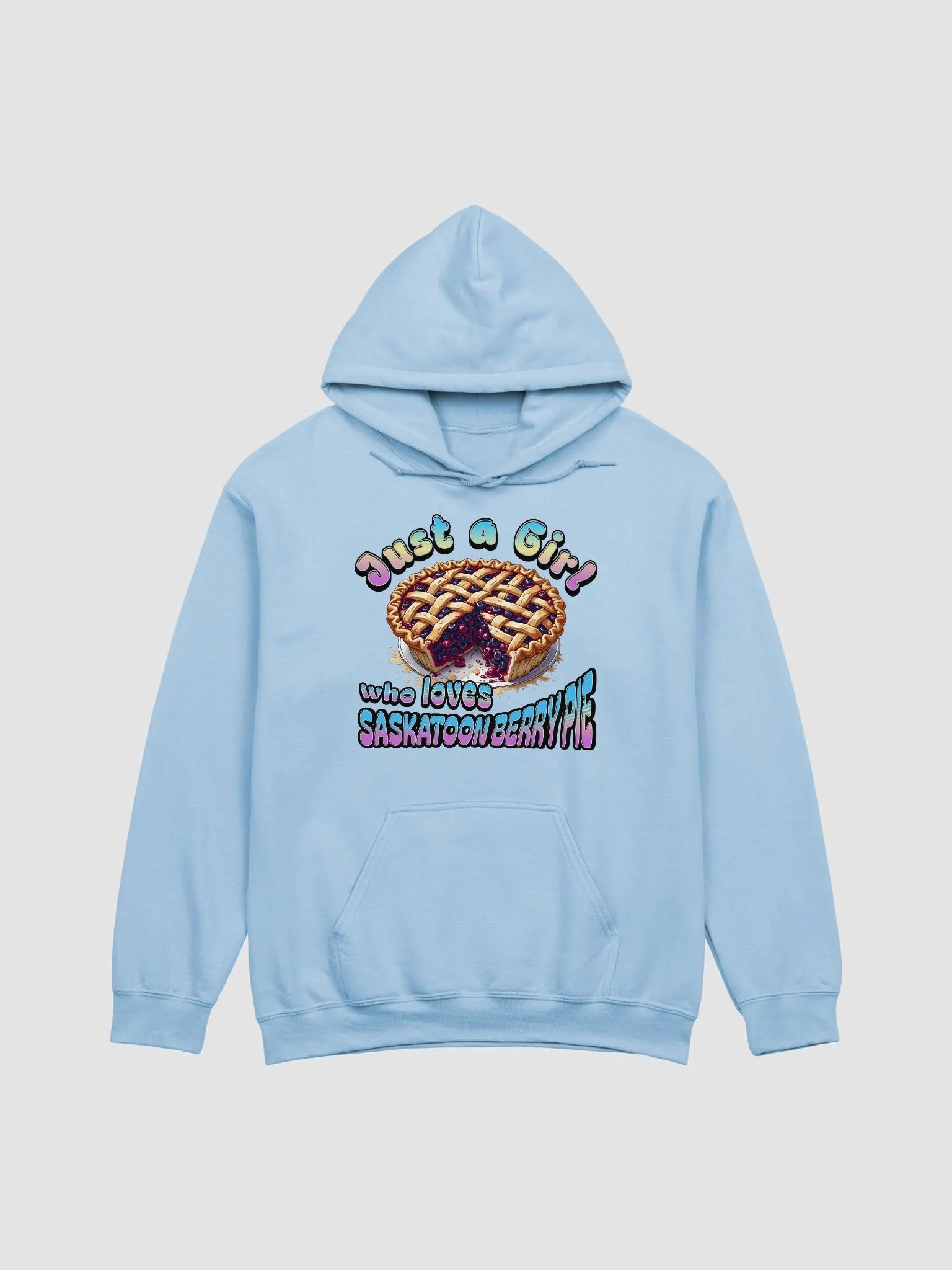 Just A Girl Who Loves Saskatoon Berry Pie Hoodie product image (7)
