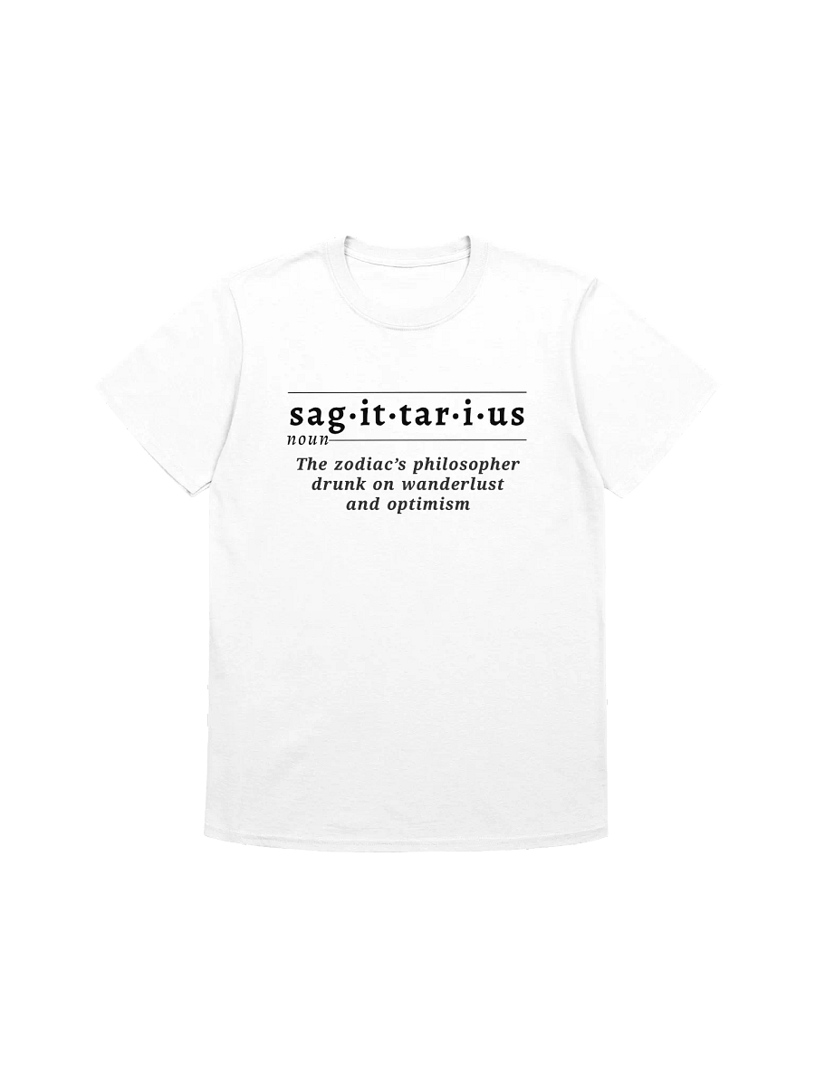 Sagittarius Def Unisex Tee v1 product image (1)