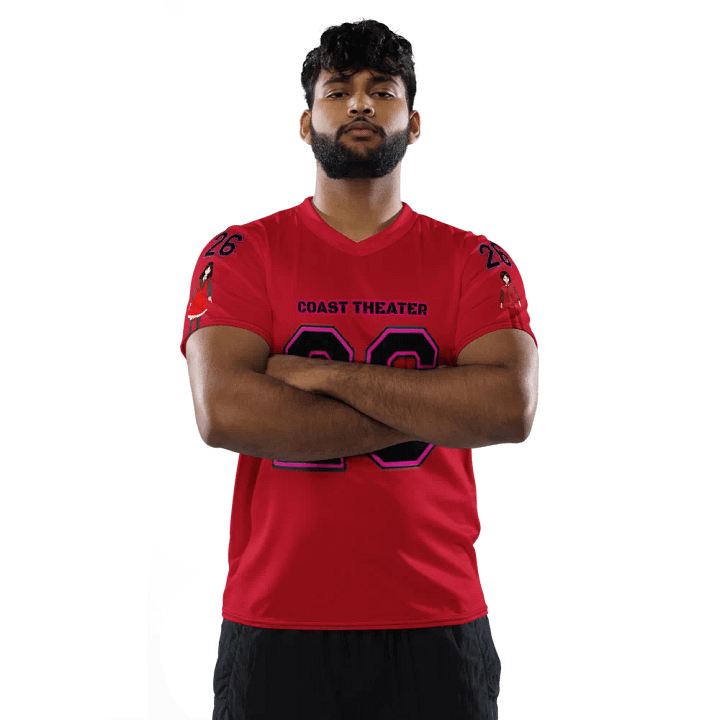 COAST THEATER HOME Football Jersey product image (2)