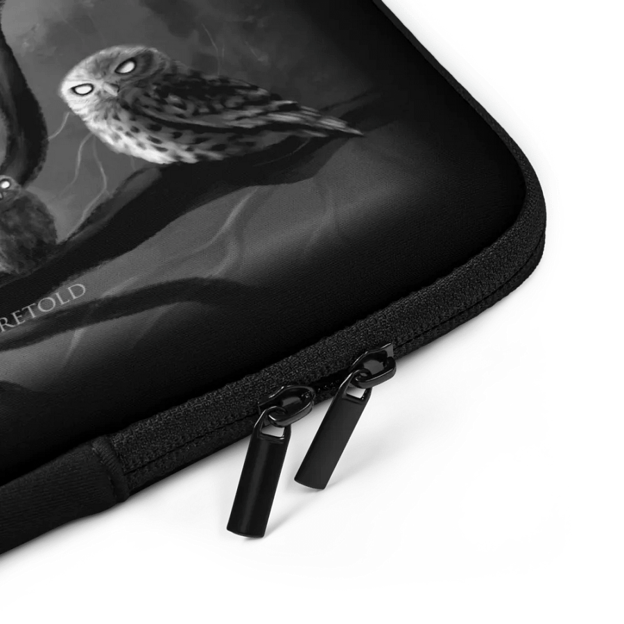 Sefa Bubbels Owl Forest Laptop Sleeve product image (6)